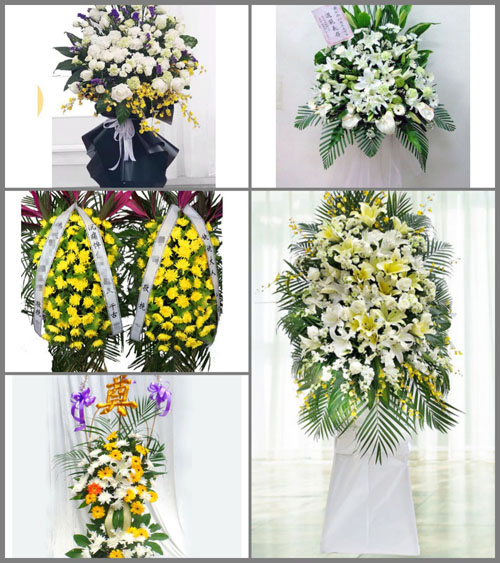 福建莆田仙游县榜头镇赤荷社区白事花篮预定
